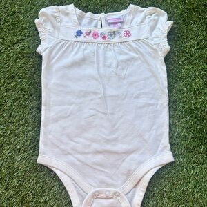 Y2K Genuine Kids Embroidered Onesie